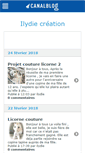 Mobile Screenshot of ilydiefimo.canalblog.com