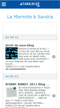 Mobile Screenshot of lamarmiteasandra.canalblog.com