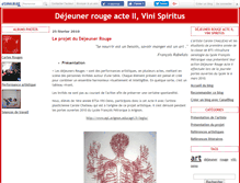 Tablet Screenshot of dejeunerouge.canalblog.com