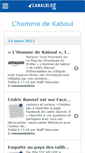 Mobile Screenshot of lhommedekaboul.canalblog.com