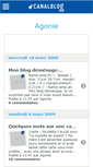 Mobile Screenshot of douceagonie.canalblog.com