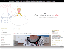 Tablet Screenshot of cestdimanchefans.canalblog.com