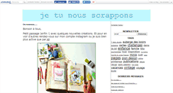 Desktop Screenshot of jetunousscrapons.canalblog.com