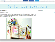 Tablet Screenshot of jetunousscrapons.canalblog.com