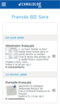 Mobile Screenshot of francesb2sara.canalblog.com