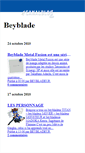 Mobile Screenshot of beybladeur.canalblog.com