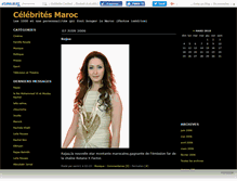Tablet Screenshot of celebritesmaroc.canalblog.com