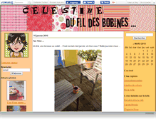 Tablet Screenshot of celestinedufil.canalblog.com