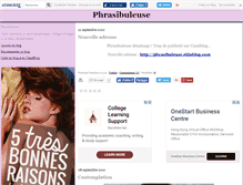 Tablet Screenshot of phrasibuleuse.canalblog.com
