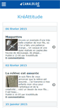 Mobile Screenshot of kreattitude.canalblog.com