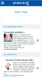 Mobile Screenshot of heilune.canalblog.com