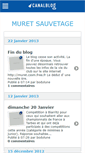 Mobile Screenshot of muretsauvetage.canalblog.com