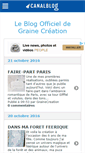 Mobile Screenshot of grainecreation.canalblog.com