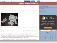 Tablet Screenshot of missabracadabra.canalblog.com