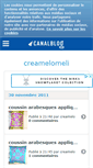 Mobile Screenshot of creamelomeli.canalblog.com
