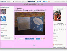 Tablet Screenshot of ninipassionscrap.canalblog.com