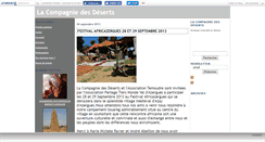 Desktop Screenshot of compagniedeserts.canalblog.com