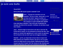 Tablet Screenshot of jesuisunebulle.canalblog.com