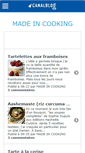 Mobile Screenshot of madeincooking.canalblog.com
