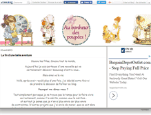 Tablet Screenshot of bonheurpoupees.canalblog.com