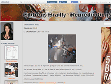 Tablet Screenshot of editionsbrailly.canalblog.com