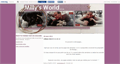 Desktop Screenshot of millysworld.canalblog.com