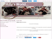 Tablet Screenshot of millysworld.canalblog.com