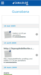 Mobile Screenshot of guanabana.canalblog.com