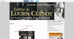 Desktop Screenshot of luciencuenot.canalblog.com