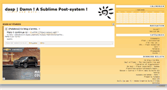 Desktop Screenshot of daspblog.canalblog.com