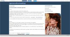 Desktop Screenshot of genevahomestay.canalblog.com
