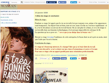 Tablet Screenshot of michaelponsstage.canalblog.com