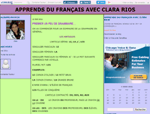 Tablet Screenshot of clararios.canalblog.com