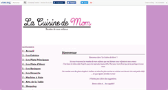 Desktop Screenshot of lacuisinedemom.canalblog.com