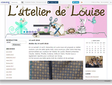 Tablet Screenshot of latelierdelouise.canalblog.com