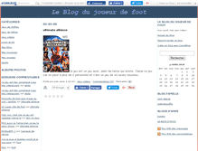 Tablet Screenshot of joueurdefoot.canalblog.com