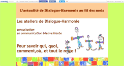 Desktop Screenshot of dialogueharmonie.canalblog.com