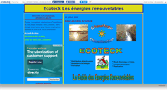 Desktop Screenshot of ecoteck.canalblog.com