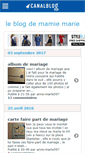 Mobile Screenshot of annemarie57.canalblog.com
