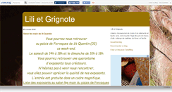 Desktop Screenshot of liligrignote.canalblog.com