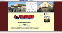 Desktop Screenshot of immeublebeziers.canalblog.com