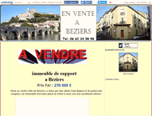 Tablet Screenshot of immeublebeziers.canalblog.com