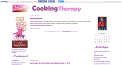 Desktop Screenshot of cookingtherapy.canalblog.com