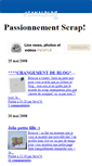 Mobile Screenshot of bescrap.canalblog.com