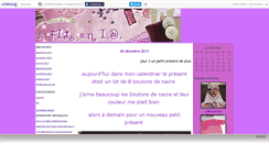 Desktop Screenshot of magrenouillecrea.canalblog.com