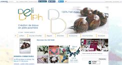 Desktop Screenshot of delidelph.canalblog.com