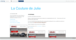 Desktop Screenshot of lacouturedejulie.canalblog.com