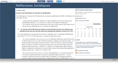 Desktop Screenshot of droitonline.canalblog.com