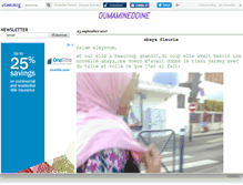Tablet Screenshot of oumamineddine.canalblog.com