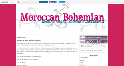 Desktop Screenshot of moroccanbohemian.canalblog.com